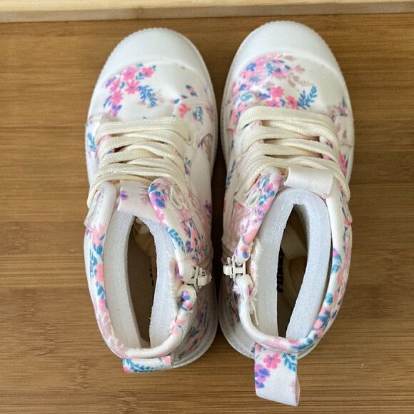 FABKIDS Floral Lug Sole Hi Top Sneakers - Picture 3 of 7